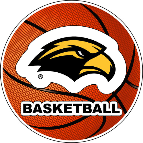 Southern Mississippi Golden Eagles 4-Inch Round Basketball NCAA Hoops Pride Vinyl Decal Sticker