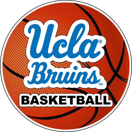 UCLA Bruins 4-Inch Round Basketball NCAA Hoops Pride Vinyl Decal Sticker