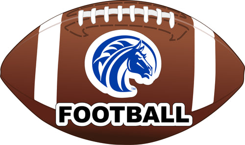 Fayetteville State University 4-Inch Round Football NCAA Gridiron Glory Vinyl Decal Sticker