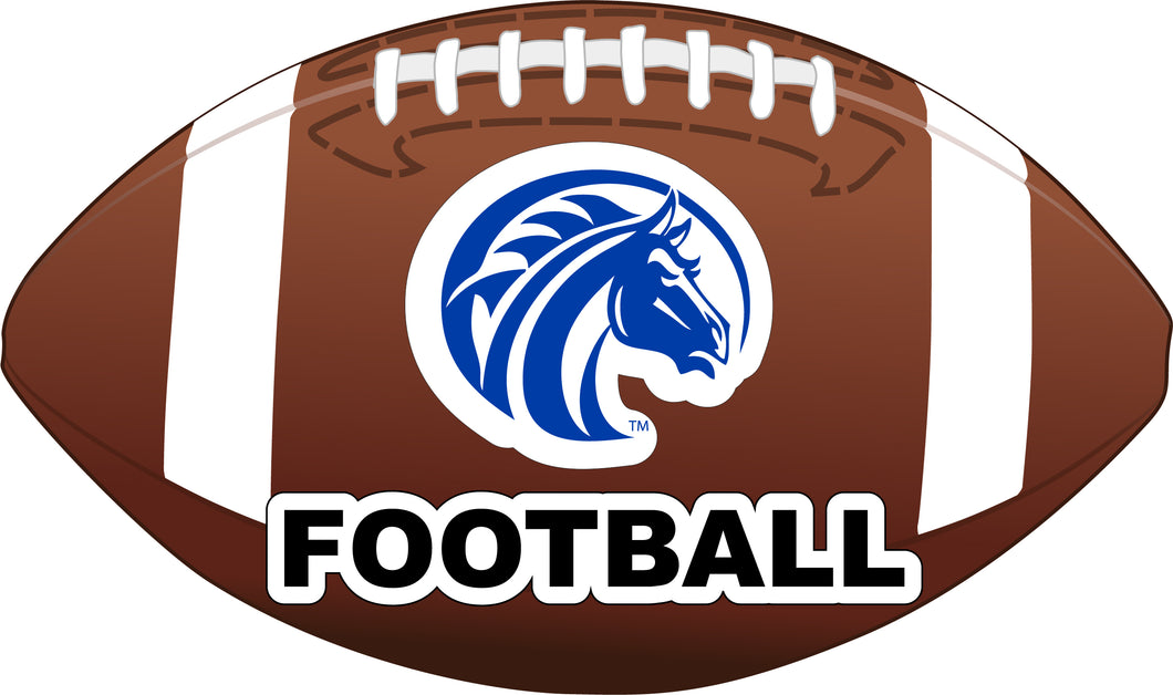 Fayetteville State University 4-Inch Round Football NCAA Gridiron Glory Vinyl Decal Sticker