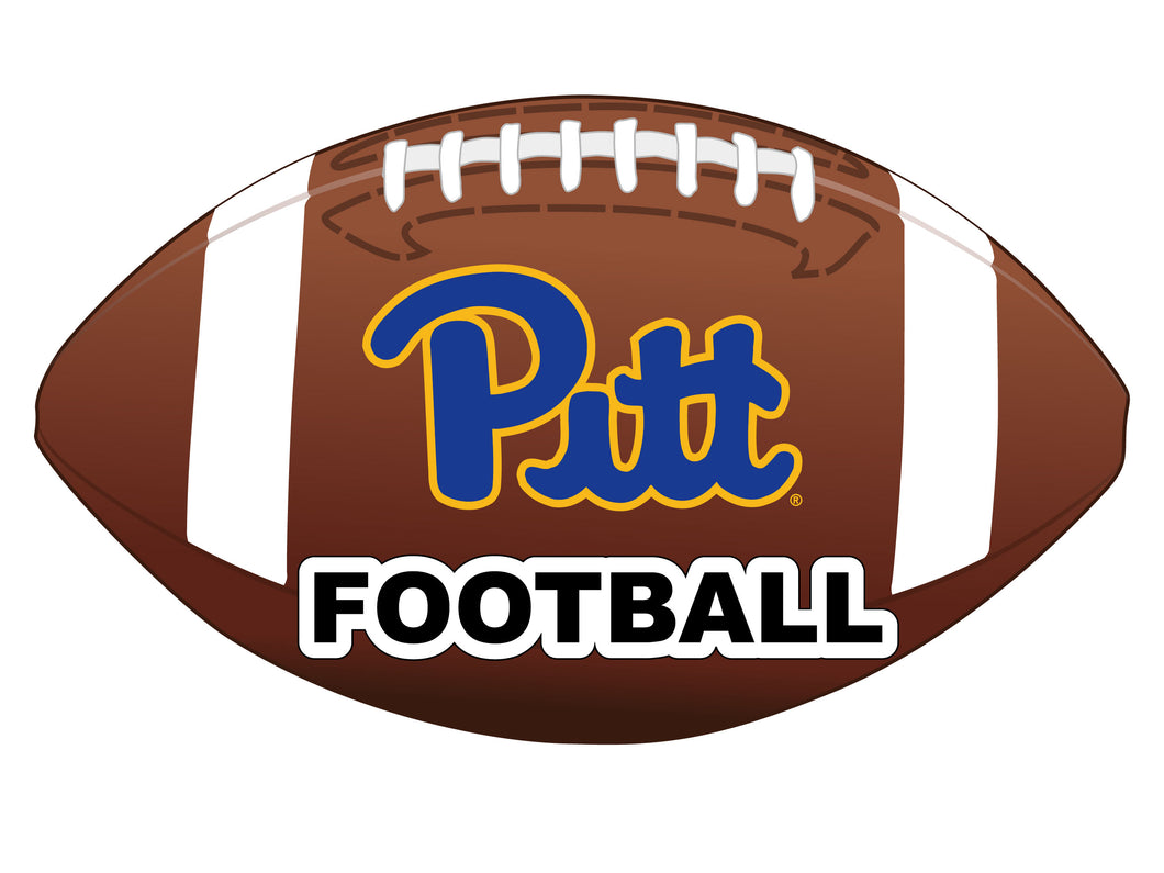 Pittsburgh Panthers 4-Inch NCAA Football Vinyl Decal Sticker