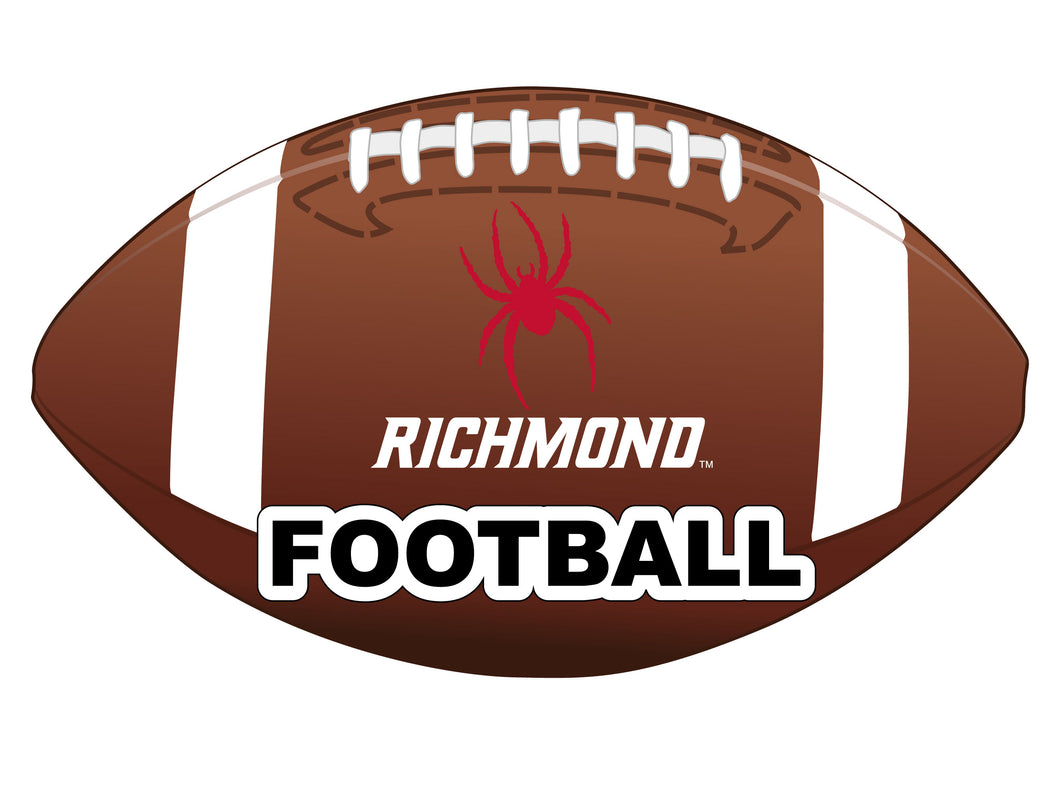 Richmond Spiders 4-Inch Round Football NCAA Gridiron Glory Vinyl Decal Sticker
