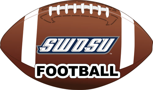 Southwestern Oklahoma State University 4-Inch Round Football NCAA Gridiron Glory Vinyl Decal Sticker