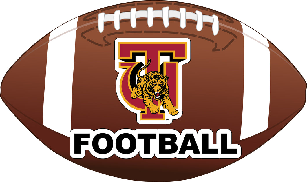 Tuskegee University 4-Inch Round Football NCAA Gridiron Glory Vinyl Decal Sticker