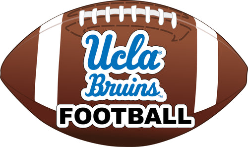UCLA Bruins 4-Inch Round Football NCAA Gridiron Glory Vinyl Decal Sticker
