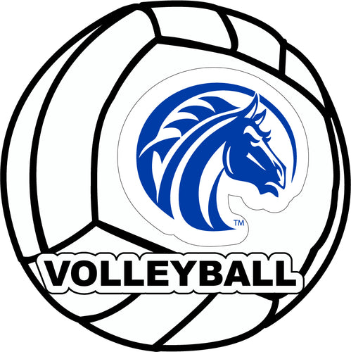 Fayetteville State University 4-Inch Round Volleyball NCAA Vinyl Decal Sticker for Fans, Students, and Alumni