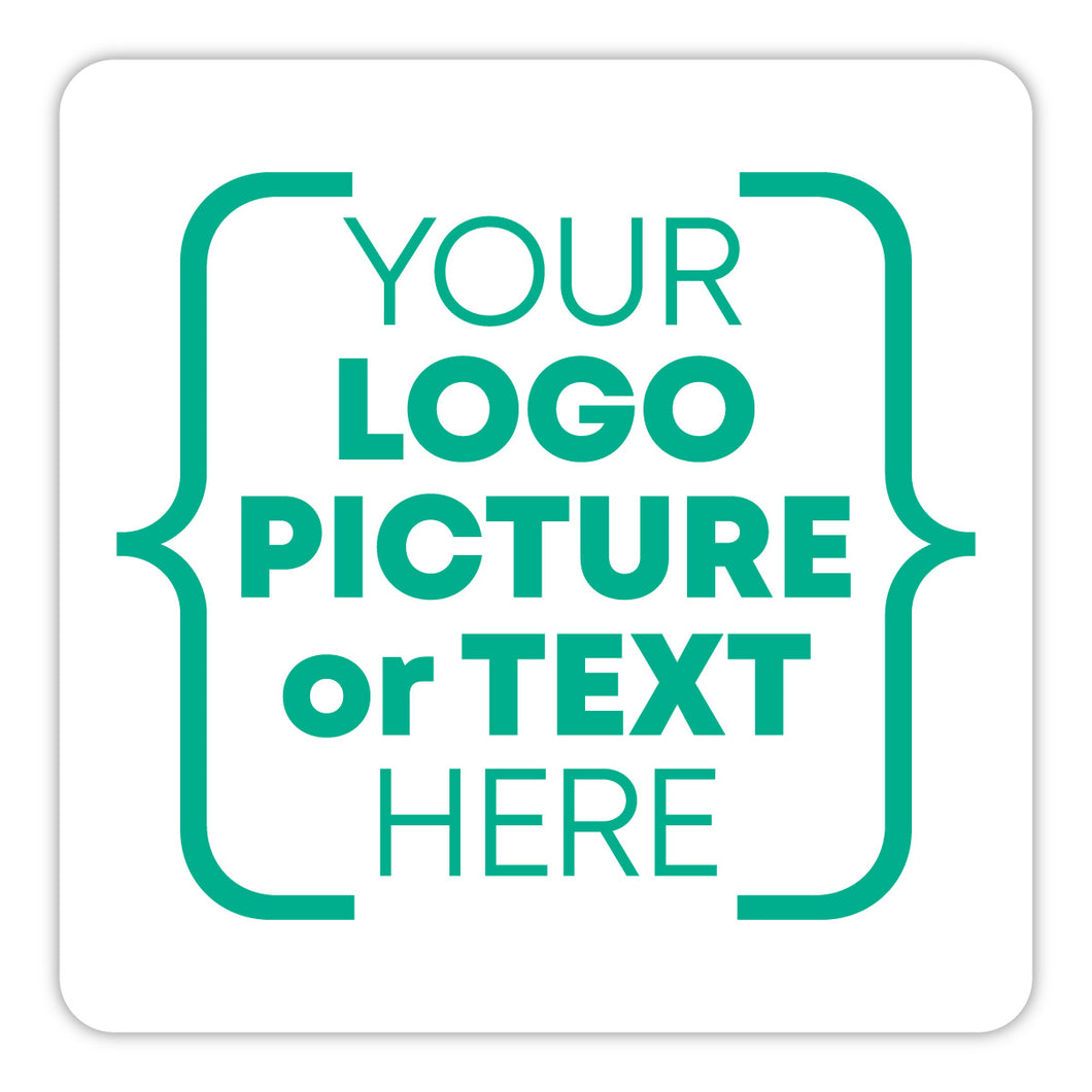 Bulk Personalized Vinyl Stickers Decal Custom Made Any Logo, Image, Text, or Name Die Cut Circle or Square