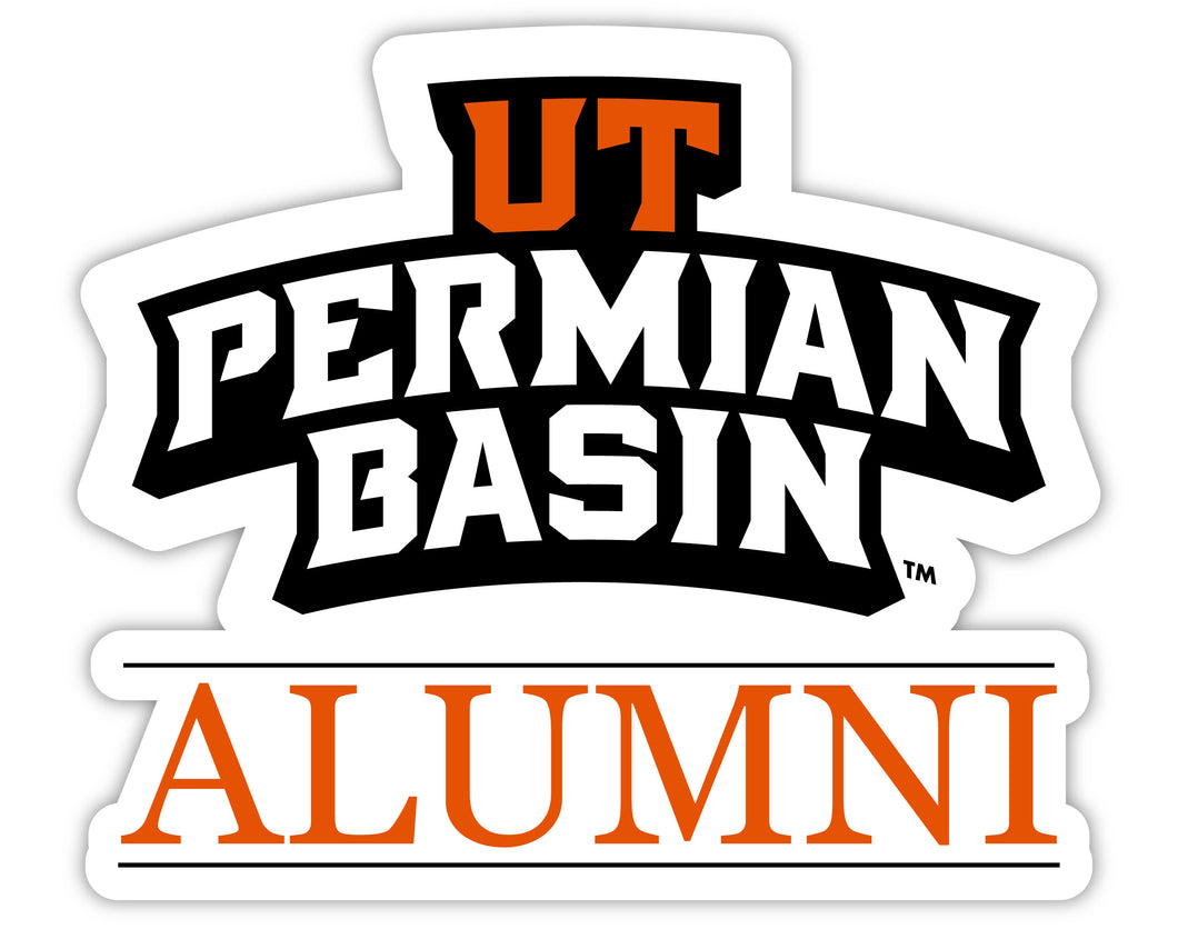 University of Texas of the Permian Basin 4-Inch Alumni NCAA Vinyl Sticker - Durable School Spirit Decal