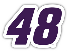 Load image into Gallery viewer, Alex Bowman #48 NASCAR Cup Series 4 Pack Laser Cut Decal
