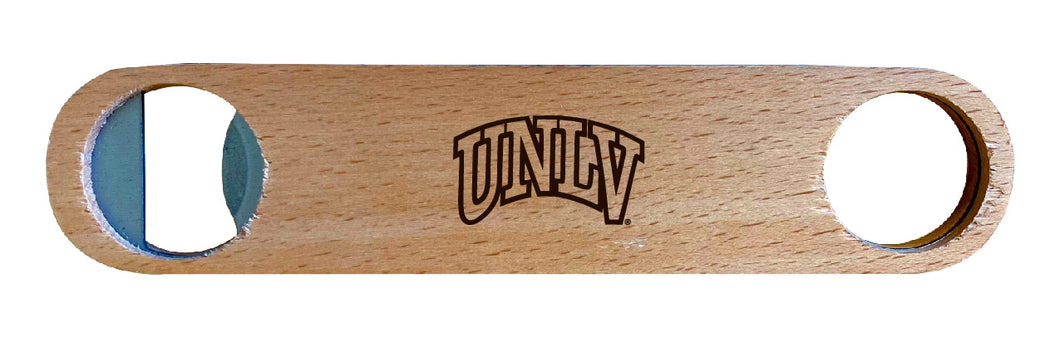 UNLV Rebels NCAA Elegant Laser-Etched Wooden Bottle Opener - Collegiate Bar Accessory