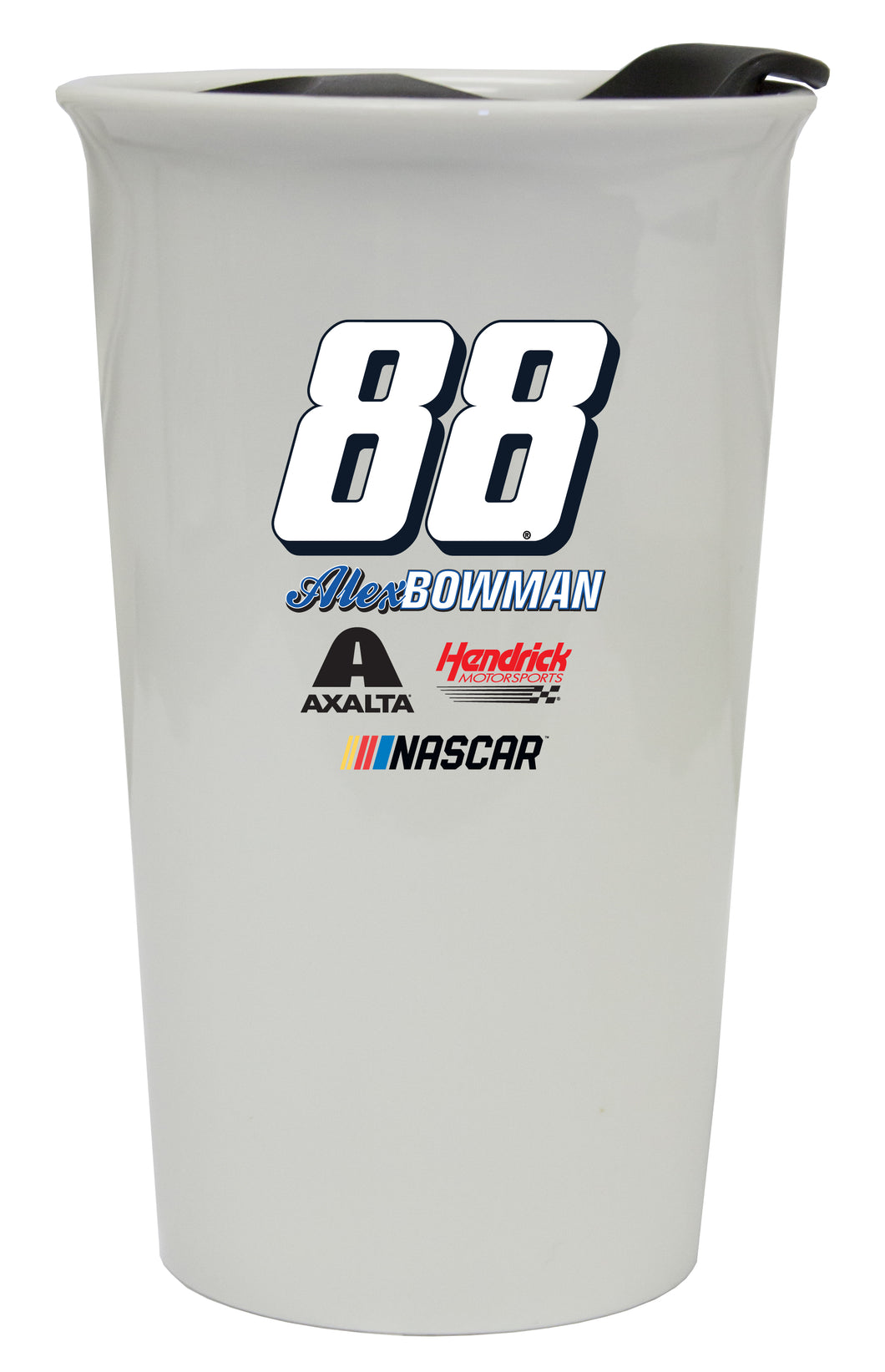 R and R Imports Alex Bowman #88 NASCAR Double Walled Ceramic Tumbler New for 2020