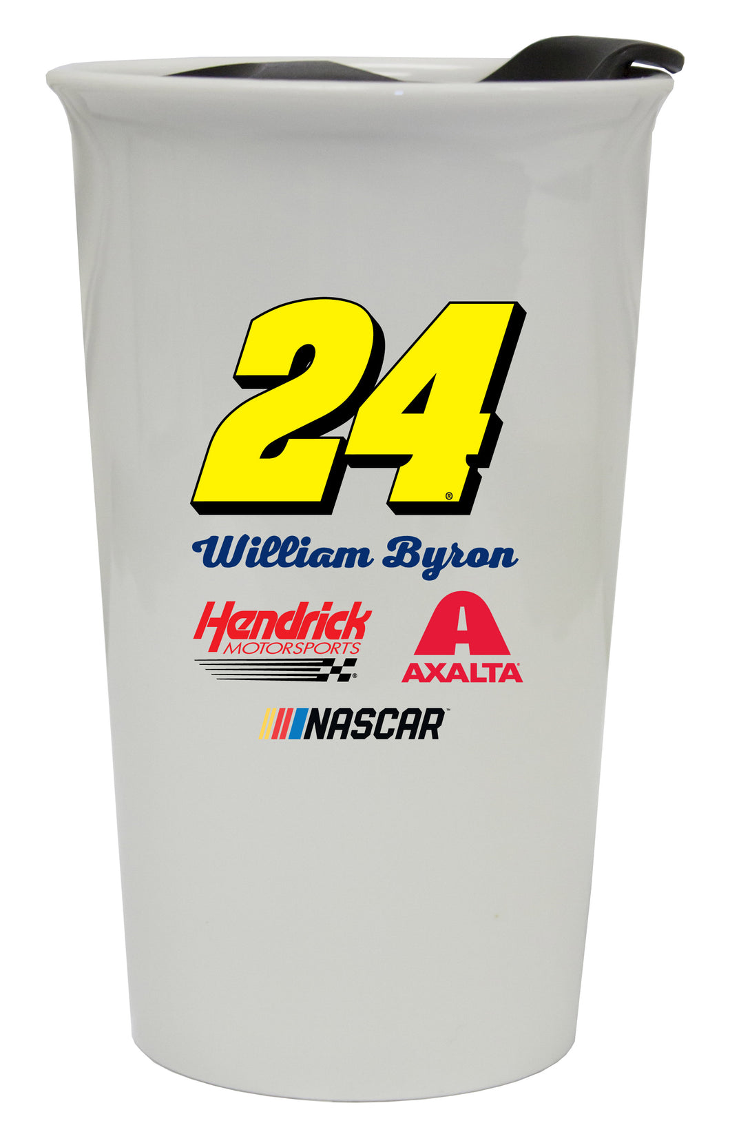R and R Imports William Byron #24 NASCAR Double Walled Ceramic Tumbler New for 2020