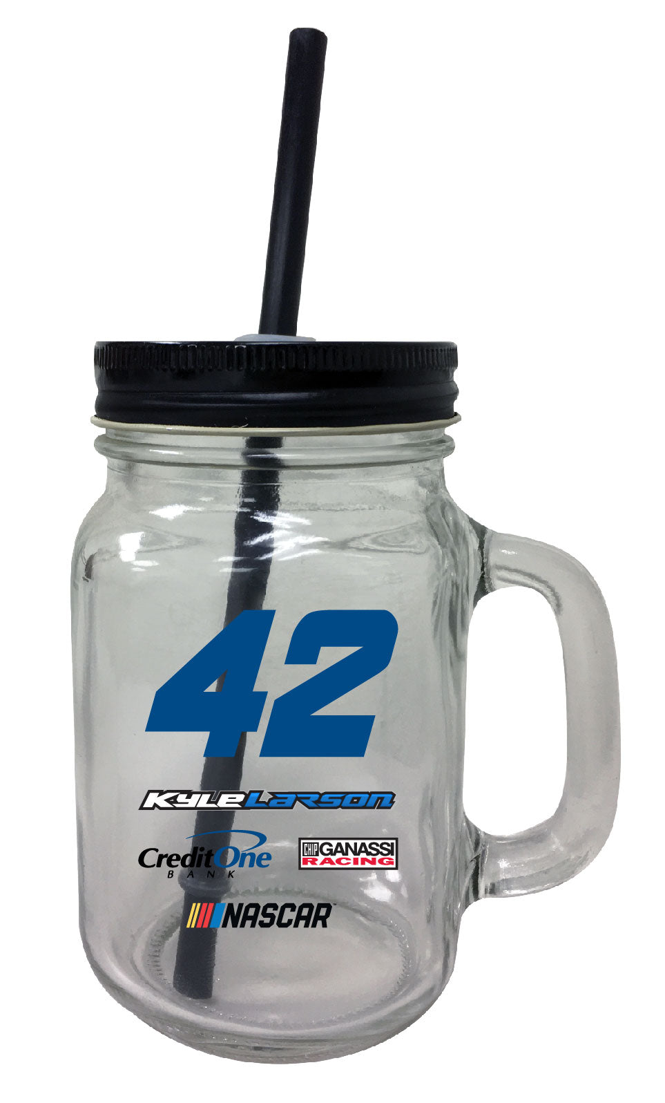 R and R Imports Officially Licensed NASCAR Kyle Larson #42 Jar Tumbler New for 2020