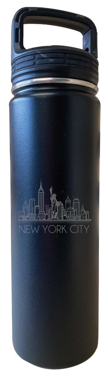 New York City Souvenir 24 oz Engraved Insulated  Tumbler