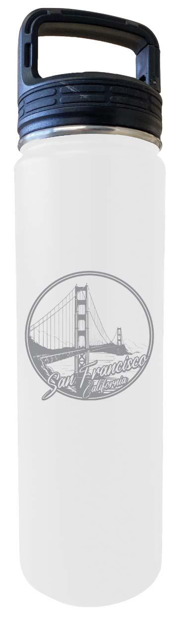 San Francisco California Souvenir 24 oz Engraved Insulated  Tumbler