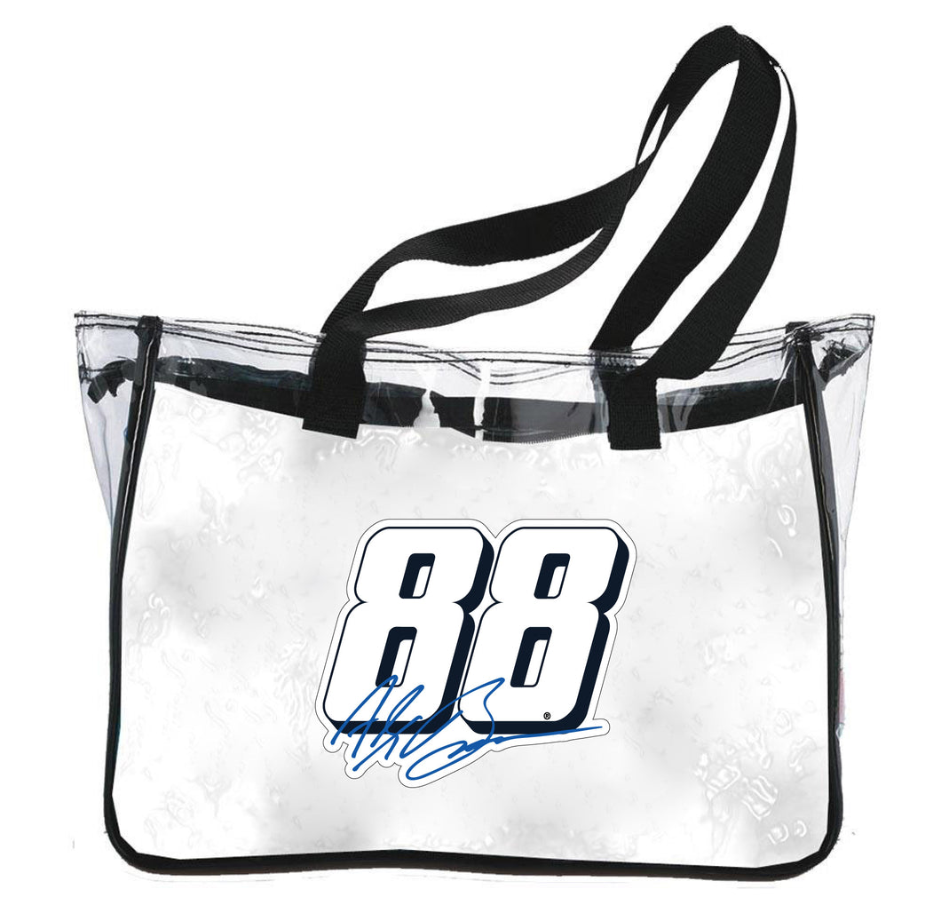 AB Alex Bowman #88 NASCAR Plastic Clear Tote Bag