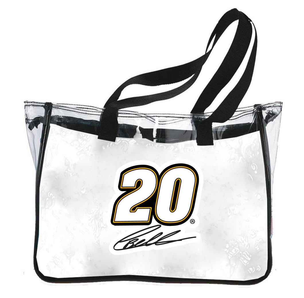 Christopher Bell #20 Clear Tote Bag