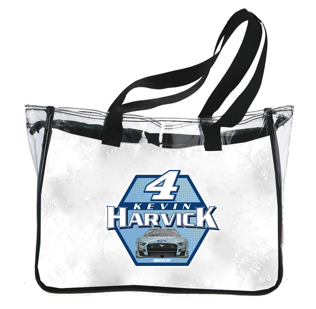 Kevin Harvick #4 Nascar Clear Tote Bag New for 2022