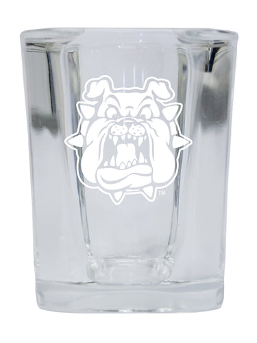 Fresno State Bulldogs NCAA Collector's Edition 2oz Square Shot Glass - Laser Etched Logo 