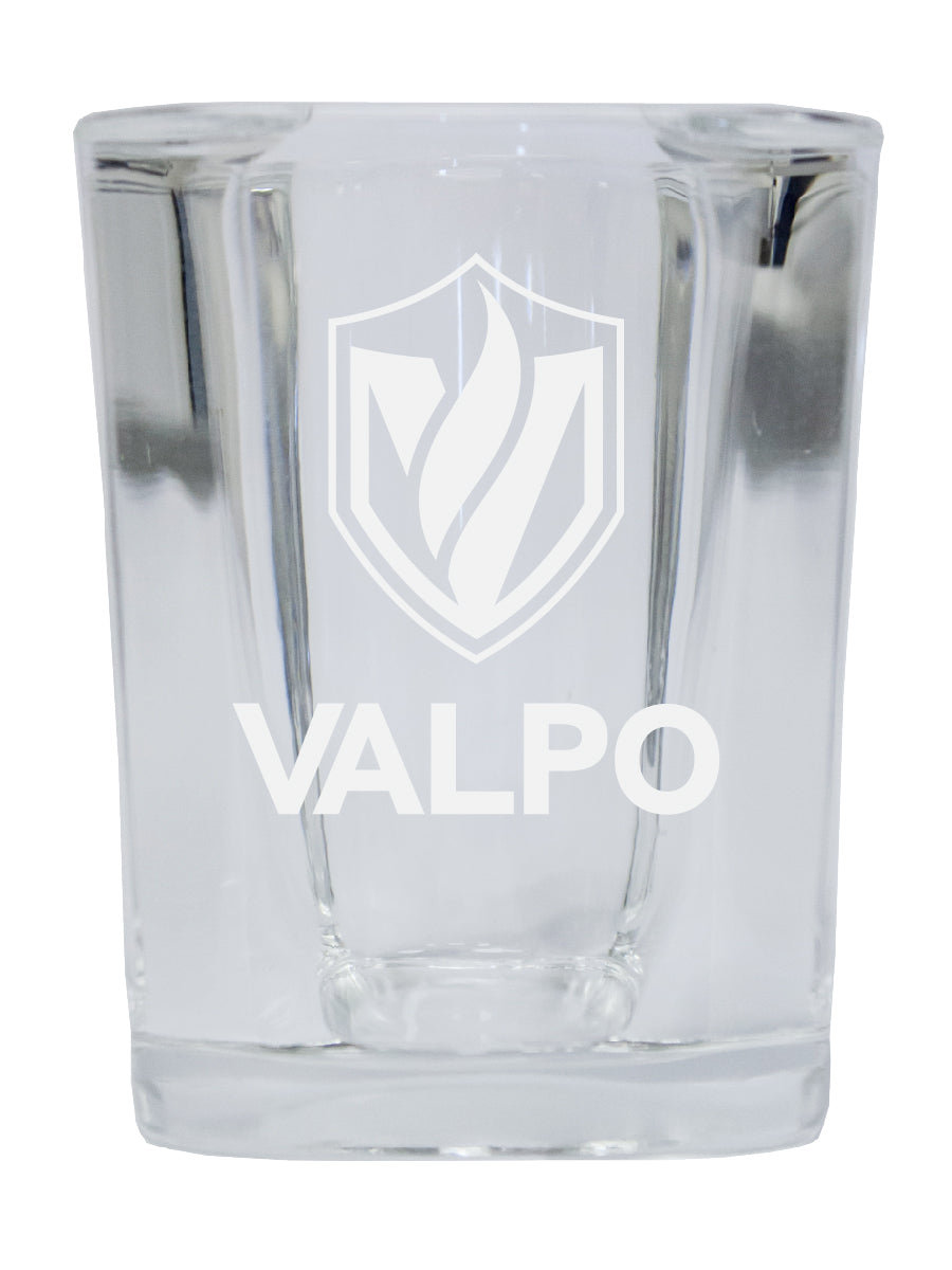 Valparaiso University NCAA Collector's Edition 2oz Square Shot Glass - Laser Etched Logo 