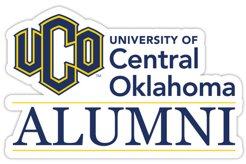 University of Central Oklahoma Bronchos 4-Inch Alumni NCAA Vinyl Sticker - Durable School Spirit Decal