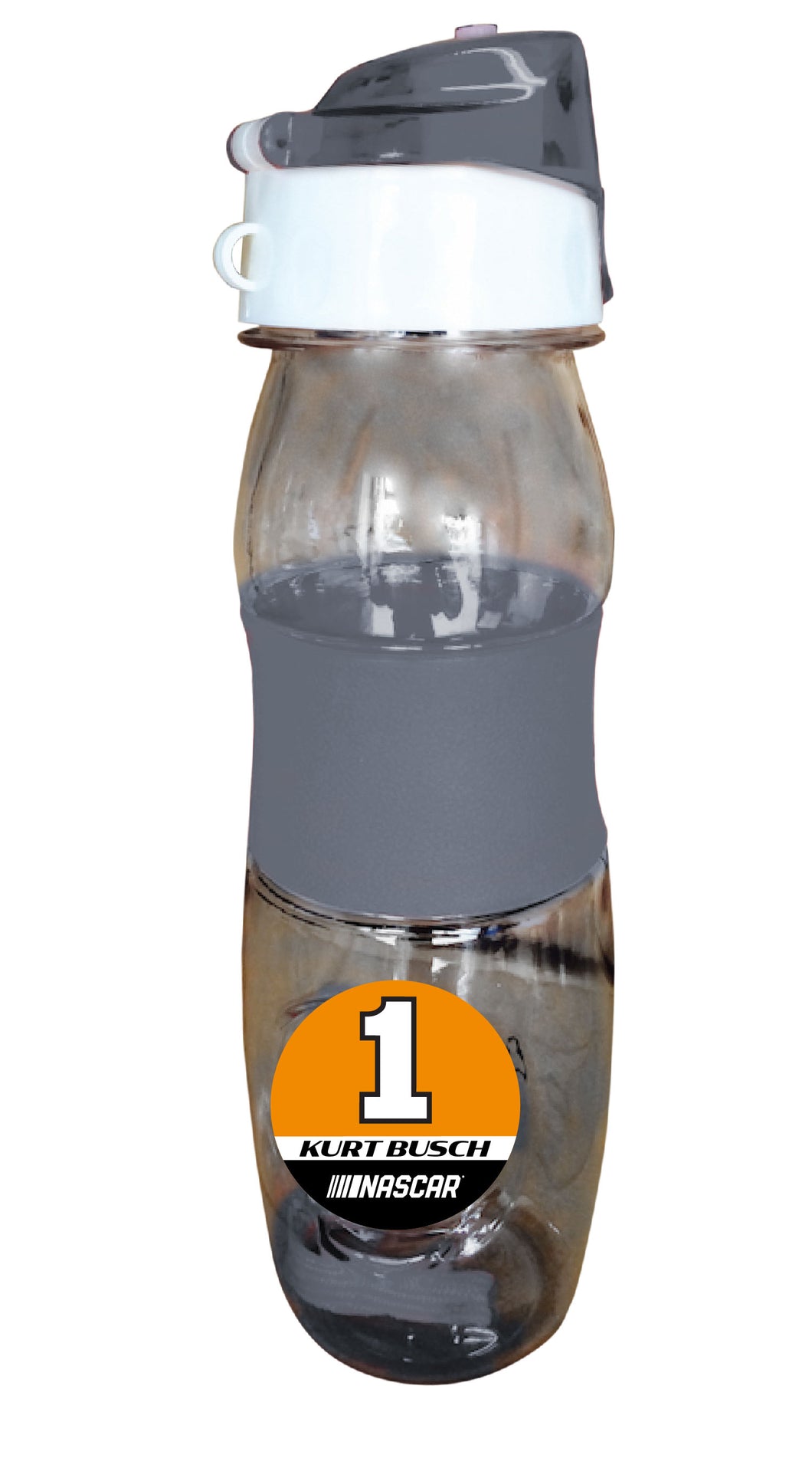 Kurt Busch NASCAR #1 Plastic Water Bottle
