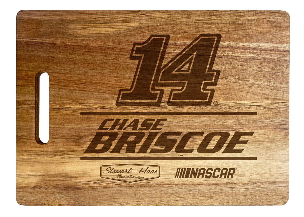 #14 Chase Briscoe NASCAR Officially Licensed Engraved Wooden Cutting Board