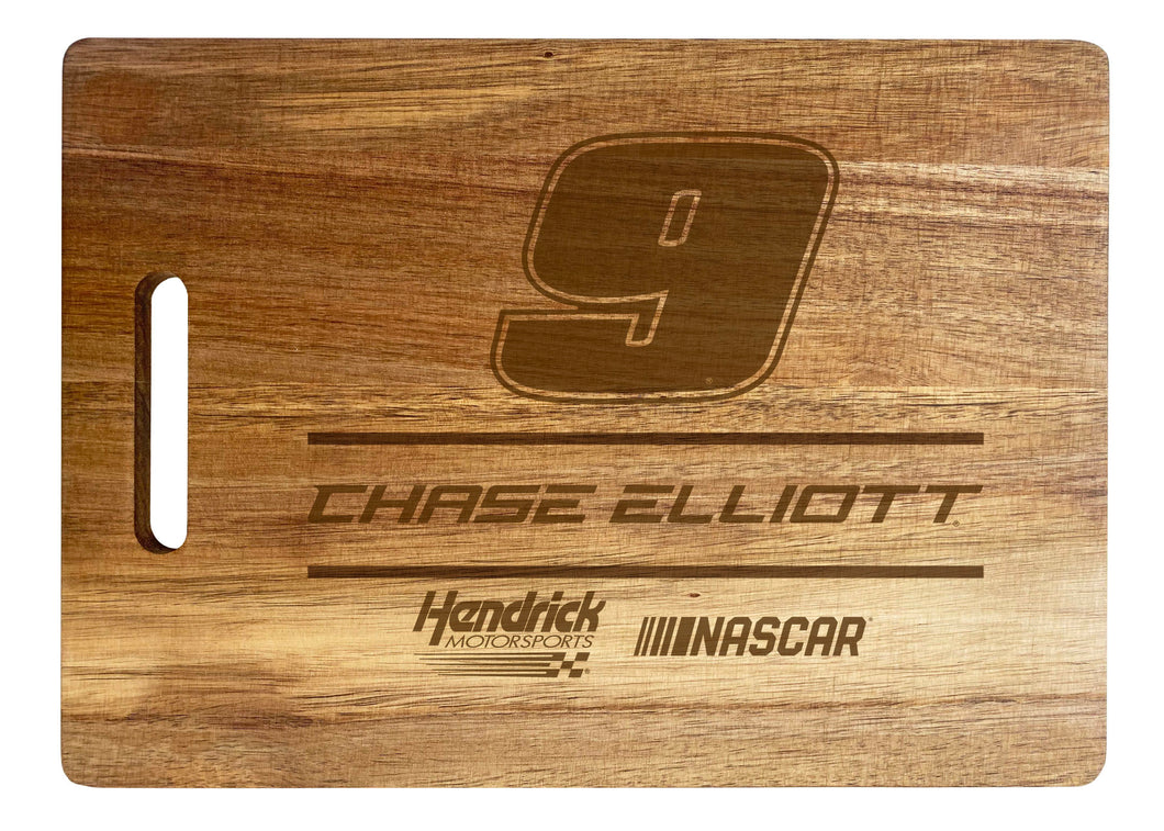 #9 Chase Elliott NASCAR Officially Licensed Engraved Wooden Cutting Board