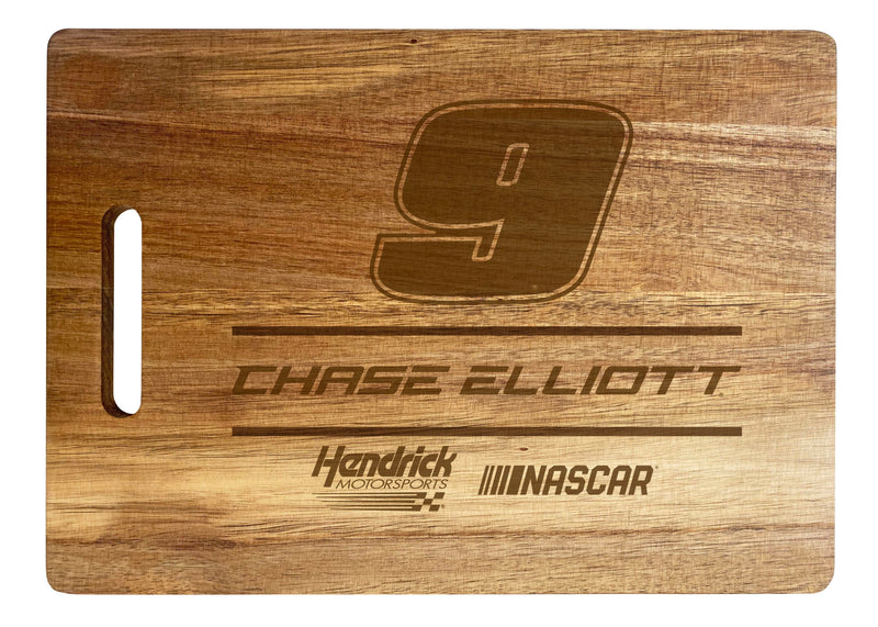 #9 Chase Elliott NASCAR Officially Licensed Engraved Wooden Cutting Board