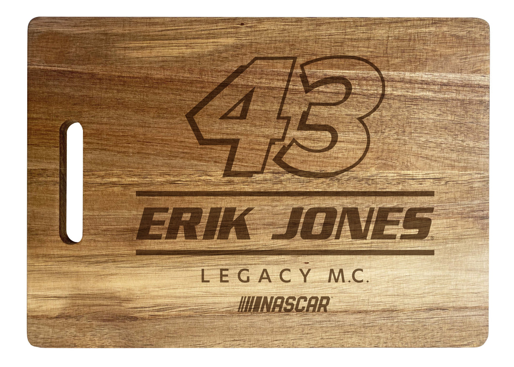 #43 Erik Jones NASCAR Officially Licensed Engraved Wooden Cutting Board