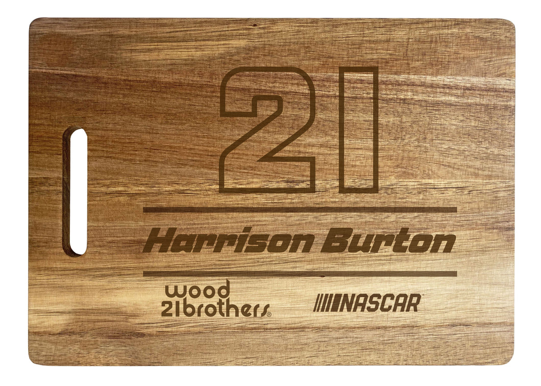#21 Harrison Burton NASCAR Officially Licensed Engraved Wooden Cutting Board