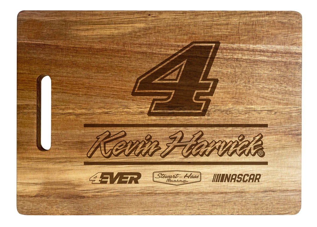 #4 Kevin Harvick NASCAR Officially Licensed Engraved Wooden Cutting Board