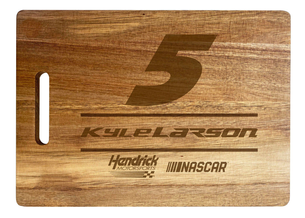 #5 Kyle Larson NASCAR Officially Licensed Engraved Wooden Cutting Board