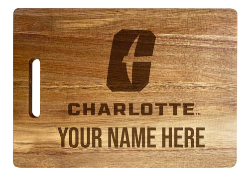 North Carolina Central Eagles Custom-Engraved Acacia Wood Cutting Board - Personalized 10 x 14-Inch