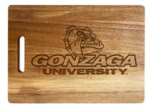 Load image into Gallery viewer, Gonzaga Bulldogs Engraved Wooden Cutting Board 10&quot; x 14&quot; Acacia Wood
