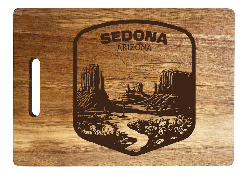 Sedona Arizona Souvenir  Wooden Cutting Board 10 x 14