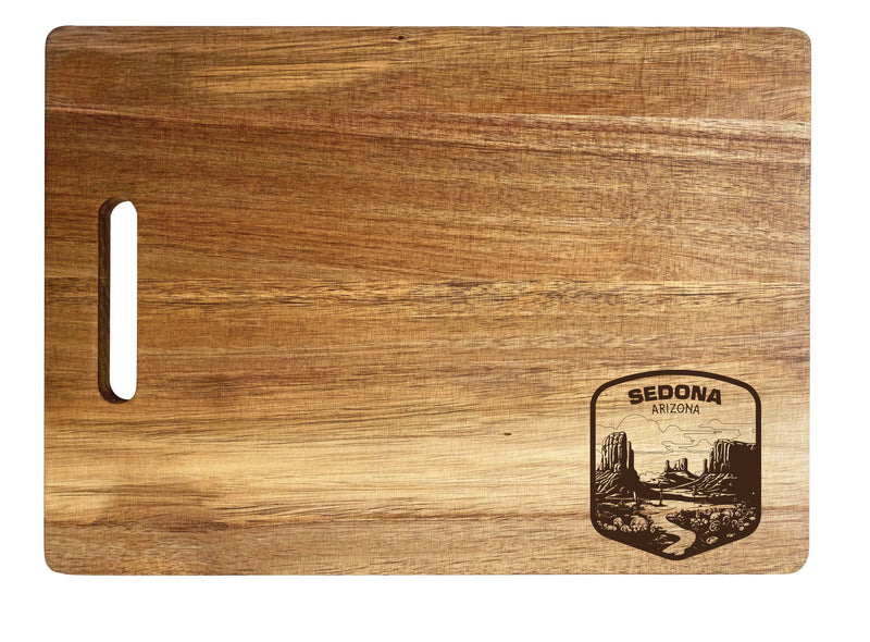 Sedona Arizona Souvenir  Wooden Cutting Board 10 x 14