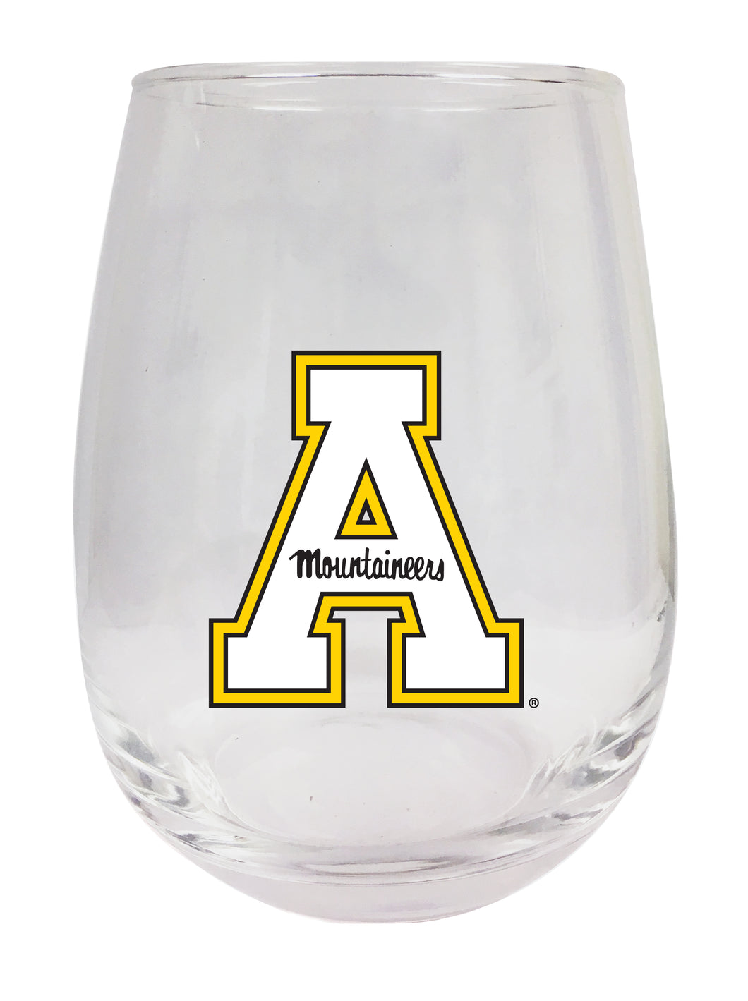 Appalachian State Stemless Wine Glass - 15 oz. | Officially Licensed NCAA Merchandise