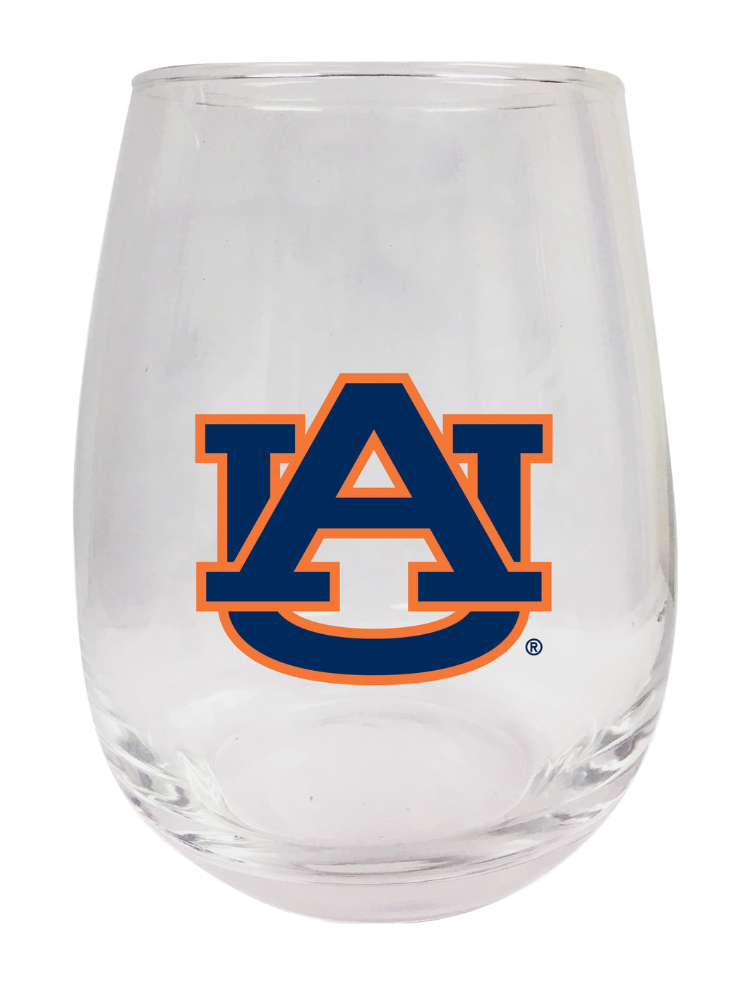 Auburn Tigers Stemless Wine Glass - 15 oz. | Officially Licensed NCAA Merchandise