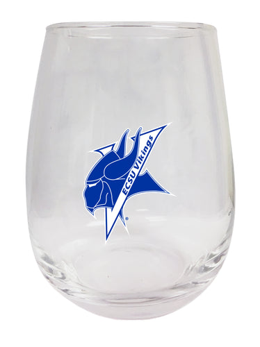 Elizabeth City State University Stemless Wine Glass - 15 oz. | Officially Licensed NCAA Merchandise