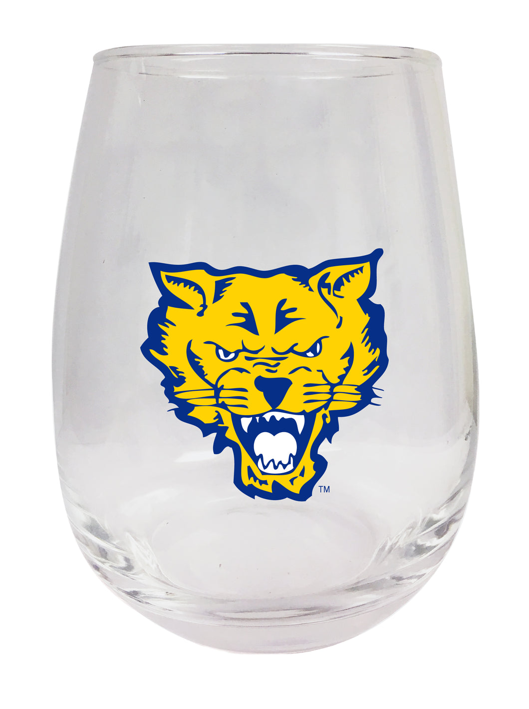 Fort Valley State University 9 oz Stemless Wine Glass