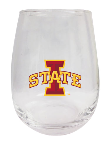 Iowa State Cyclones Stemless Wine Glass - 9 oz. | Officially Licensed NCAA Merchandise