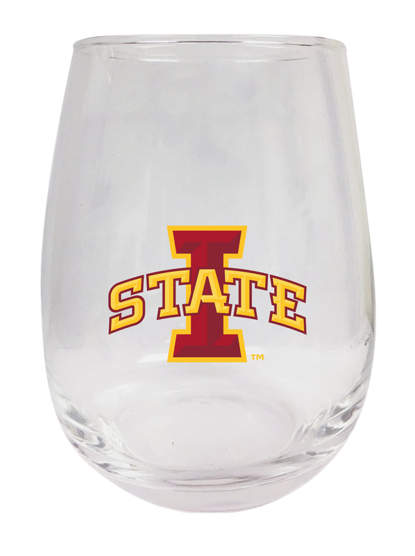 Iowa State Cyclones Stemless Wine Glass - 15 oz. | Officially Licensed NCAA Merchandise