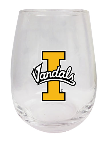 Idaho Vandals Stemless Wine Glass - 9 oz. | Officially Licensed NCAA Merchandise