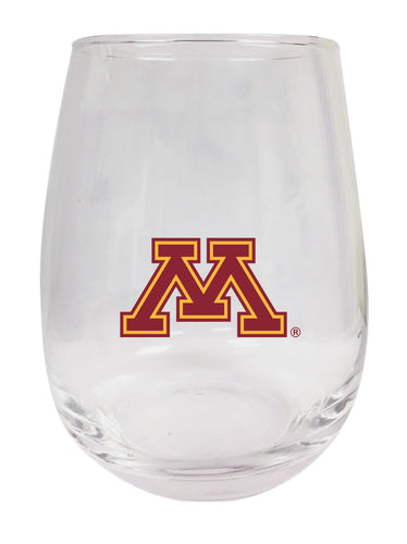 Minnesota Gophers Stemless Wine Glass - 9 oz. | Officially Licensed NCAA Merchandise
