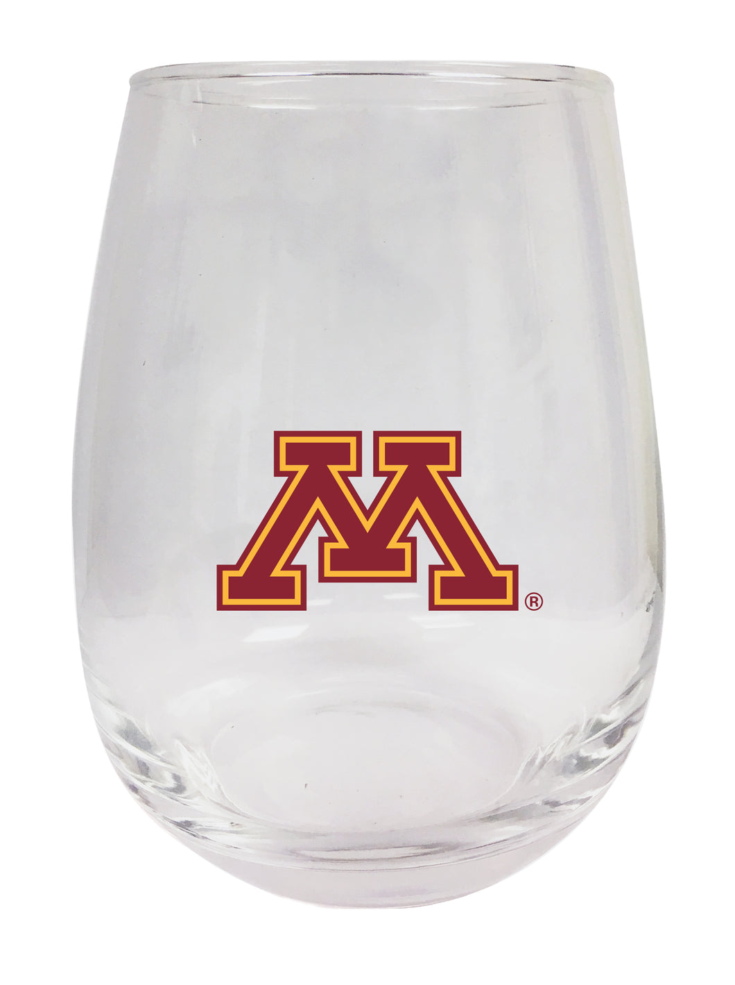 Minnesota Gophers Stemless Wine Glass - 15 oz. | Officially Licensed NCAA Merchandise