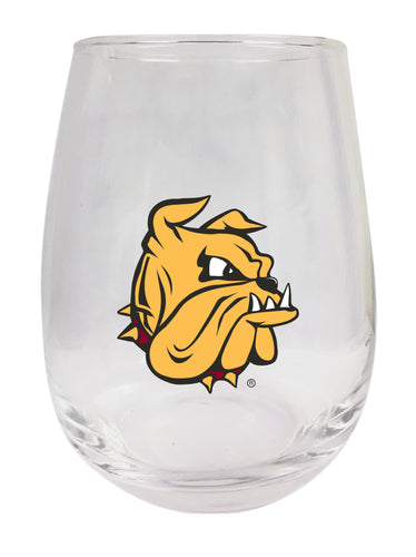 Minnesota Duluth Bulldogs Stemless Wine Glass - 9 oz. | Officially Licensed NCAA Merchandise