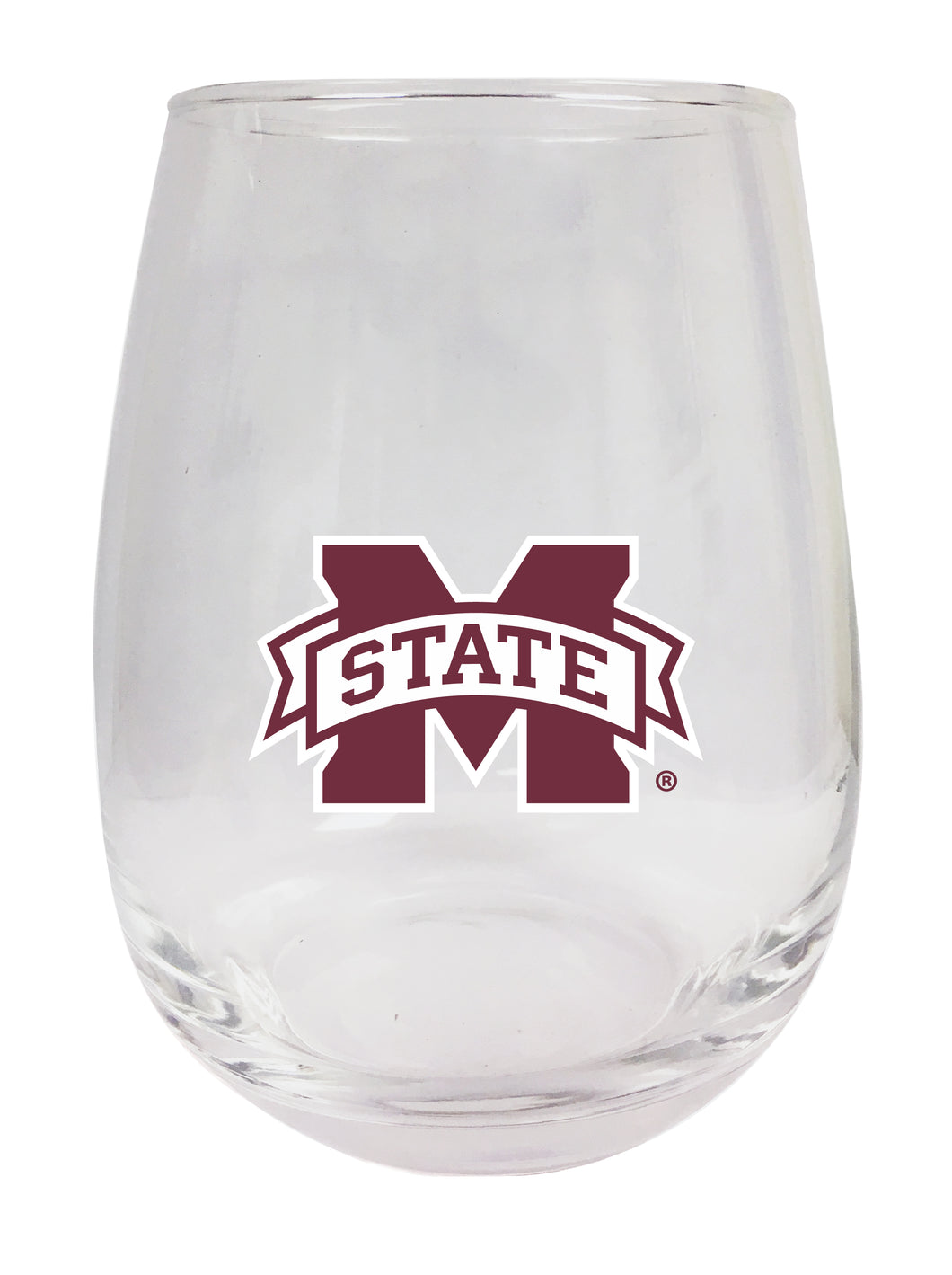 Mississippi State Bulldogs Stemless Wine Glass - 15 oz. | Officially Licensed NCAA Merchandise