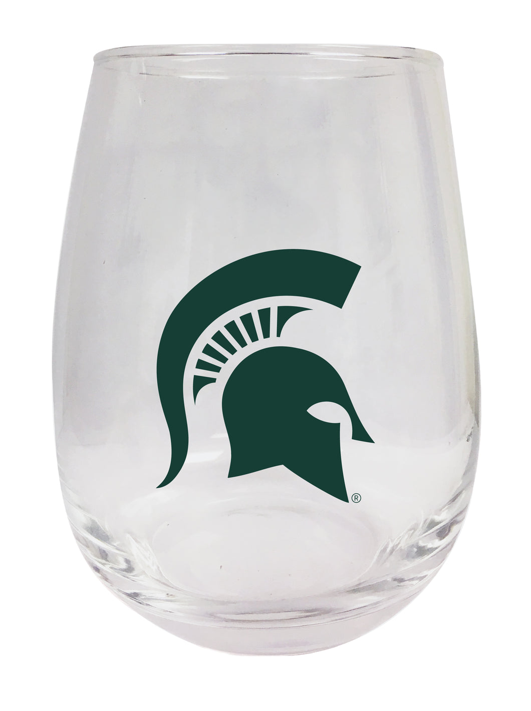 Michigan State Spartans Stemless Wine Glass - 15 oz. | Officially Licensed NCAA Merchandise
