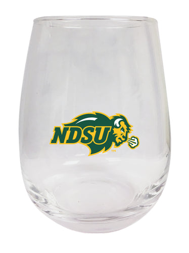 North Dakota State Bison Stemless Wine Glass - 9 oz. | Officially Licensed NCAA Merchandise